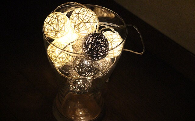 IKEAならおしゃれでムーディーな間接照明も2000円以下！！