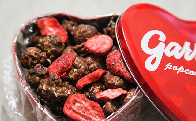 フルーツ入りで華やか!ギャレットのバレンタイン限定ポップコーンをチェック!
