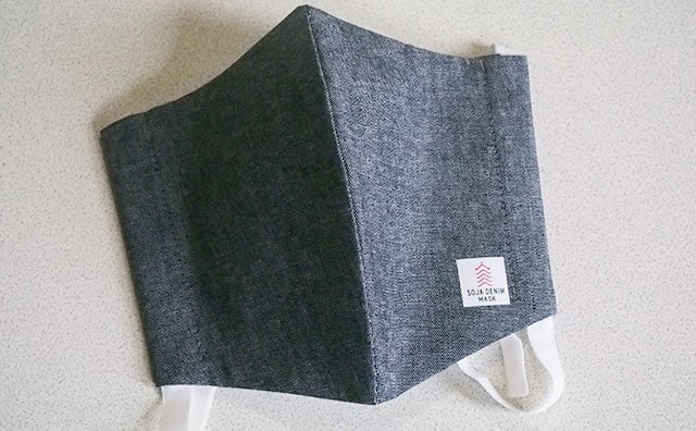 【コロナ対策】春の新色もあるらしい!総社デニムマスクを使ってみた