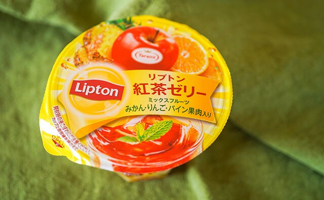 フルーツたっぷり！リプトンの紅茶ゼリーは華やかな味わい！