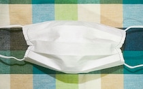 カーブがポイント!? セリアで買った「見た目スッキリカラーマスク」