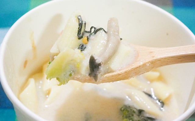 【177kcal】ちょい食べにおすすめ！ローソンのクリームスープはたらこがナイス！