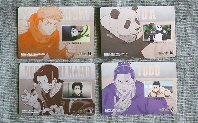 【呪術廻戦】ローソンで「メタルカードコレクション」をゲット!!