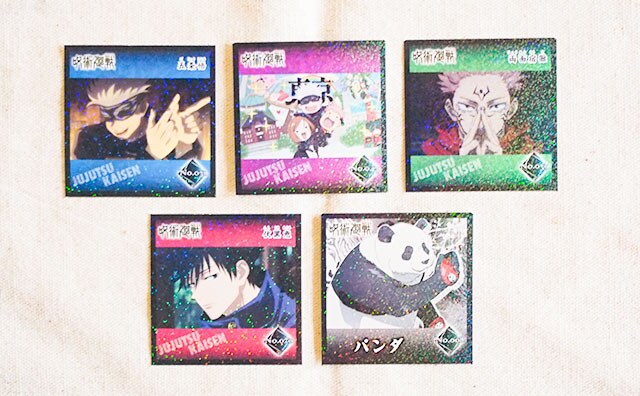 全50種！『呪術廻戦』のシールコレクションをファミマで発見！