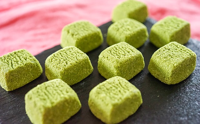 やっと出合えたセブンの抹茶菓子!ほろほろ感がたまりません!