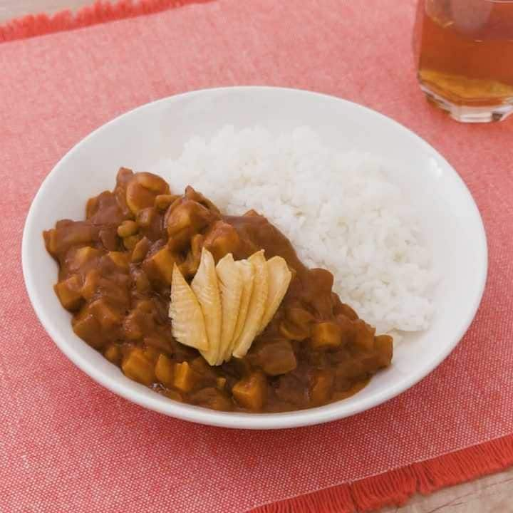 ゴロゴロ具沢山♪鶏肉とたけのこのカレー