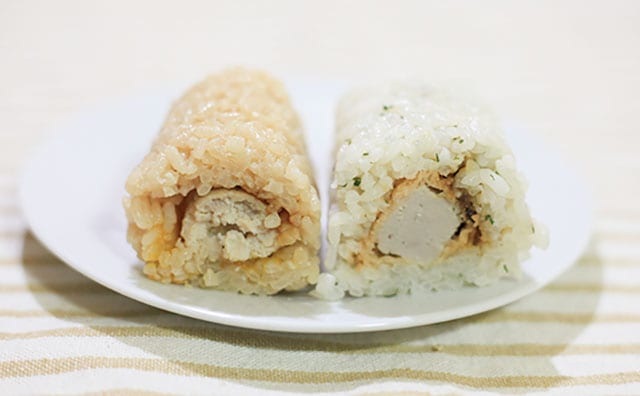 サクッとガッツリ!ローソンの「スティックおにぎり」に新作出た!!