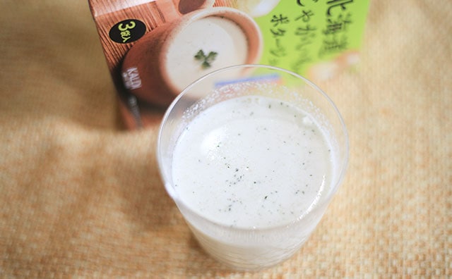 超簡単！カルディのこれ、ミルキーなポタージュが一瞬で作れます！