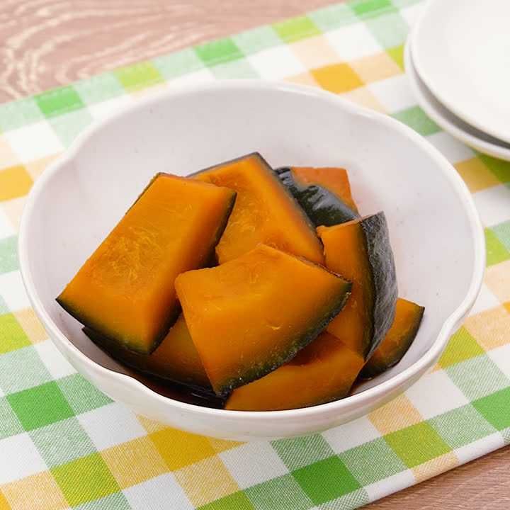 味しみこむ！水なしで作るかぼちゃの煮物