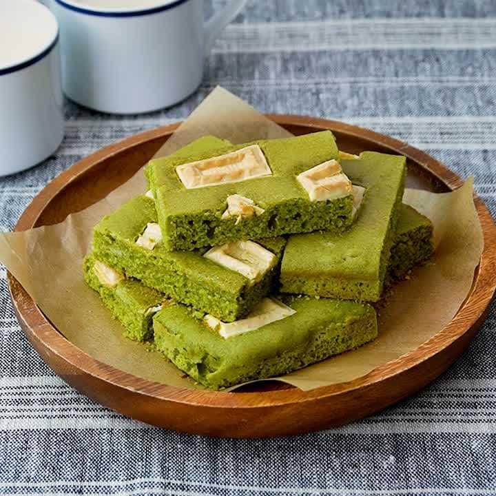 特別な型がなくても作れる！天板抹茶チョコケーキ