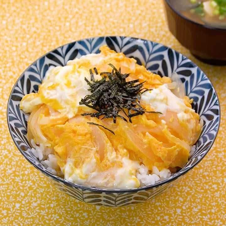 ホッとする味わい♪ふんわり卵丼