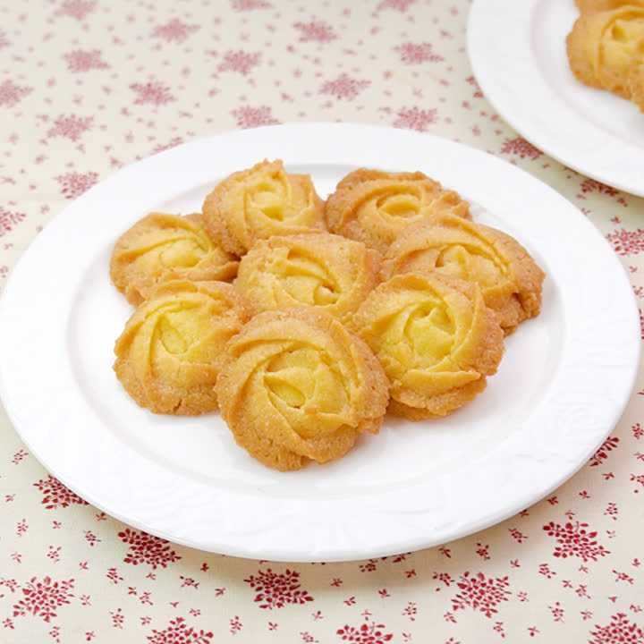 シンプルでおいしい♪マーガリンで作る絞り出しクッキー