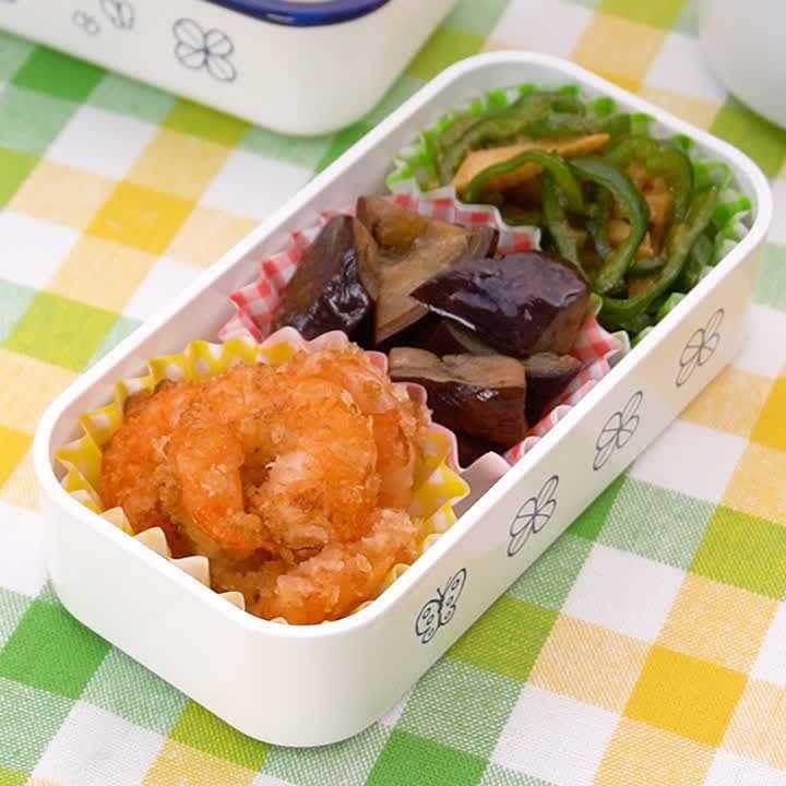 お弁当にもぴったり！えびフライ風パン粉焼き