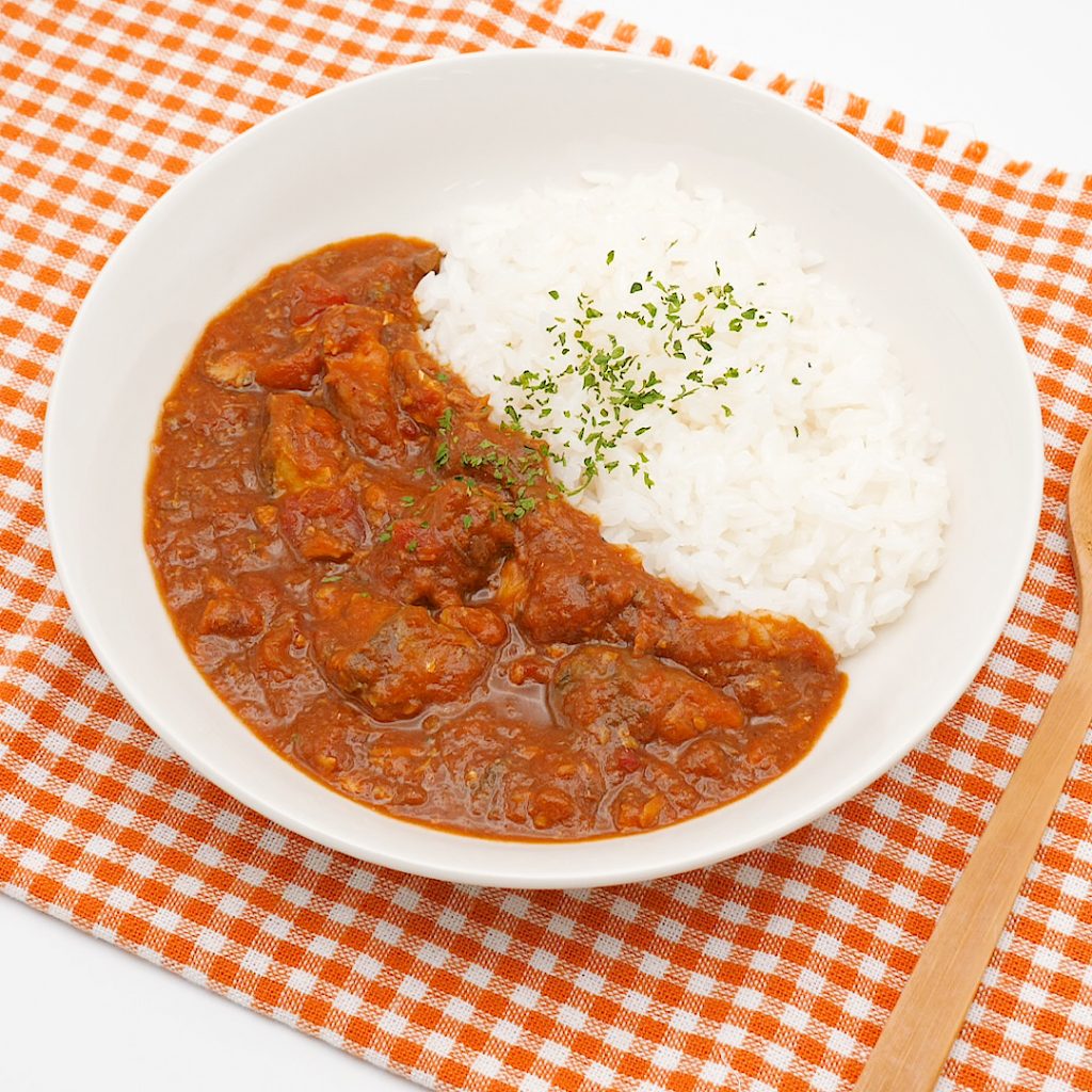 切る手間なし！　レンジさば缶カレー（おとな／授乳中）