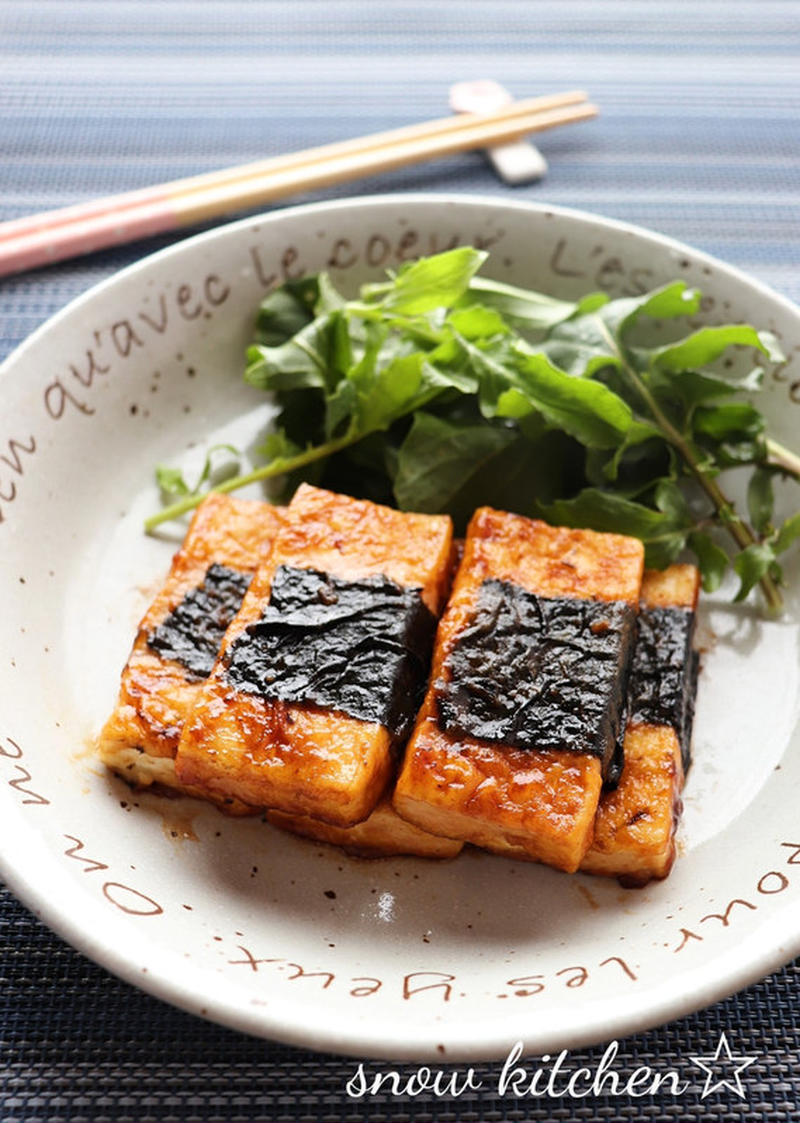 ヘルシー食材で満足おかず！「豆腐の生姜焼き」がおいしい♪