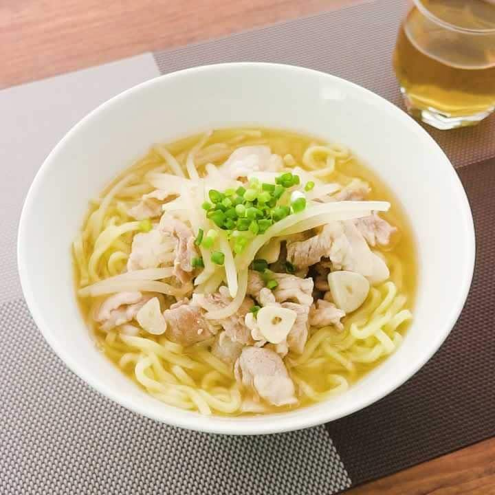 こってりおいしい♪にんにく味噌ラーメン