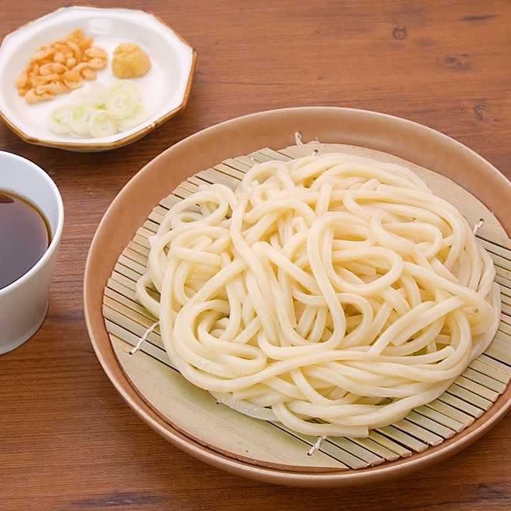 つゆは簡単手作り！基本のざるうどん