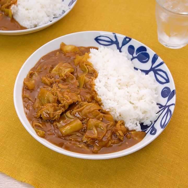 食べ応えバッチリ！キャベツカレー