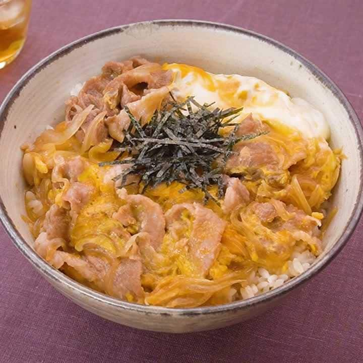 だし香る♪開花丼