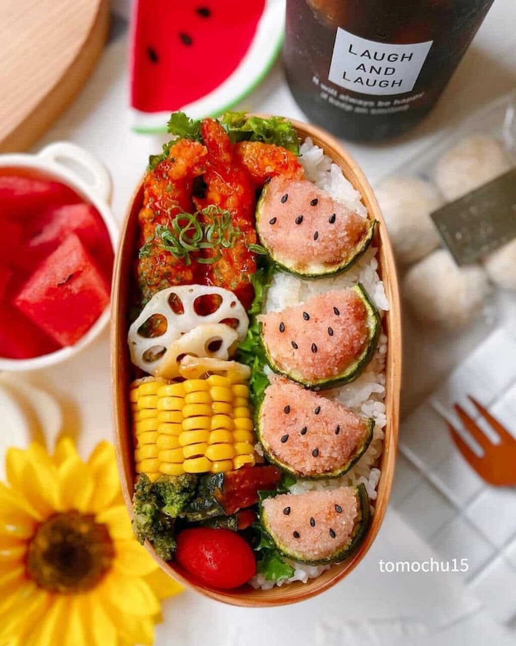 まるで本物みたい♪「#スイカ弁当」で夏を楽しもう  ！