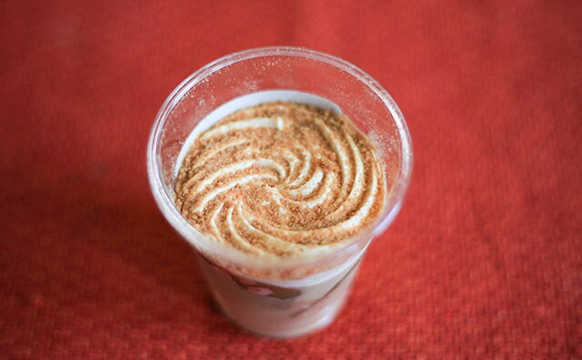 きな粉がナイス！ローソンの“食べるラテ”が贅沢でした