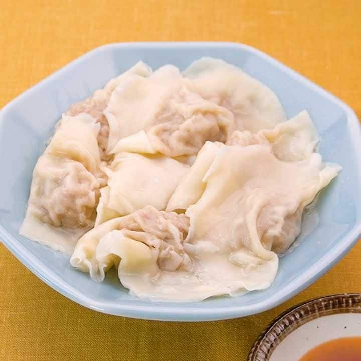 つるんとおいしい♪皮から手作り水餃子