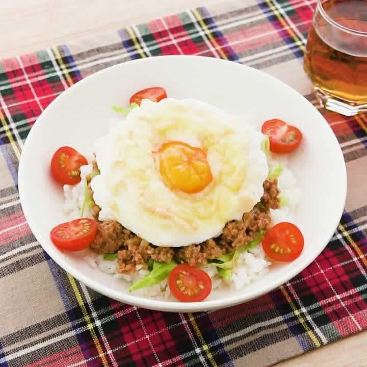 ふわふわおいしい♪エッグインクラウド丼