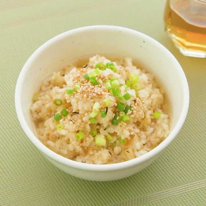 簡単アレンジ！炊き込みご飯で作るお茶漬け