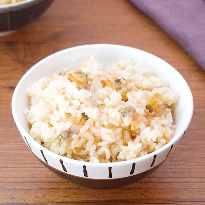 3合炊き炊飯器で作る！基本のあさりご飯