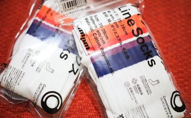 入手困難!? 「優秀」「かわいい」と話題のam/pmソックスをようやくゲット!!