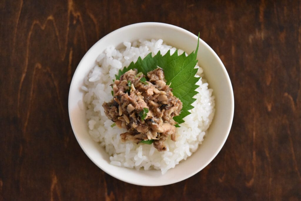 新米がおいしい季節に♪ご飯がすすむ「さば缶そぼろ」