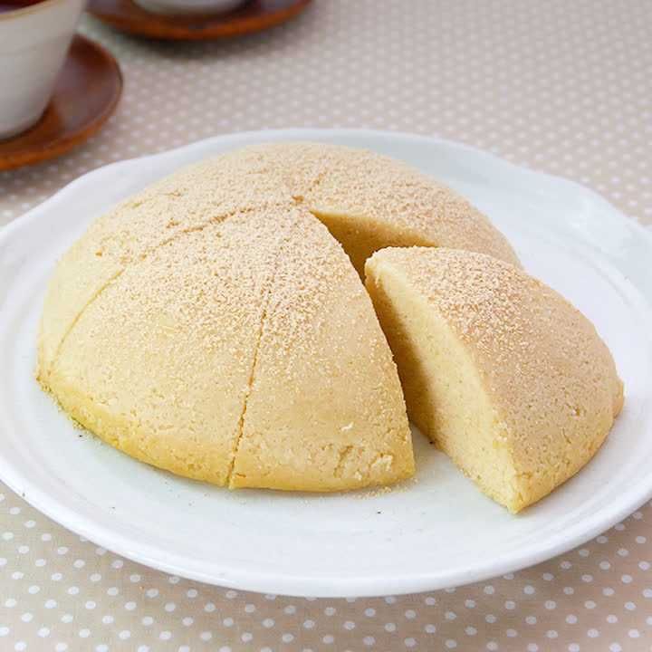 レンジで簡単♪きな粉おから蒸しパン