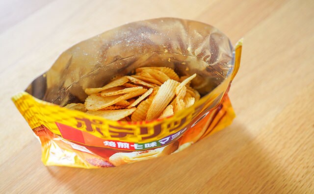 何度も食べたい!このポテトチップス、数量限定!