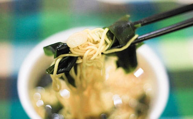 ほたての香りがすごい!“わかラー”に北海道の旨みをプラス!