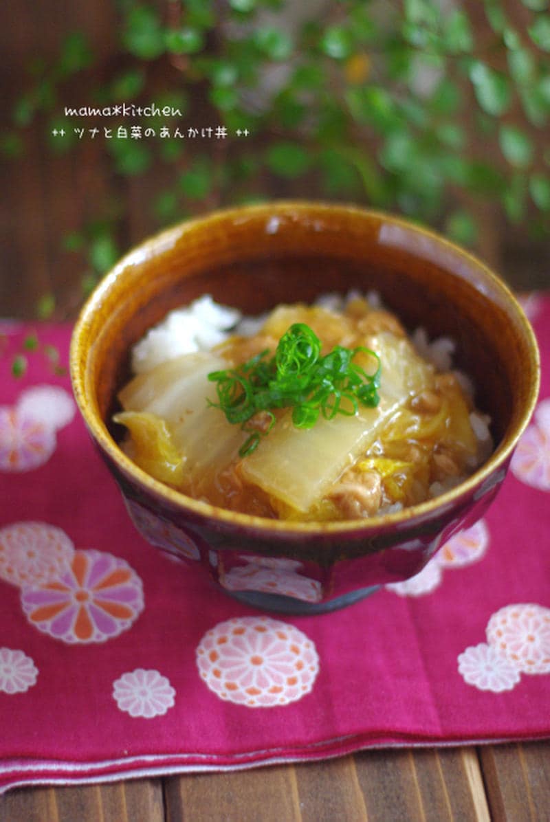 とろとろ熱々が最高！「白菜のあんかけ丼」アイデア5選