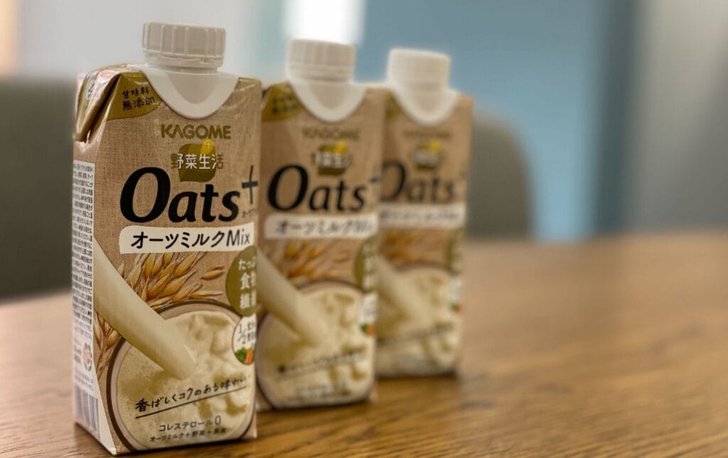 カゴメから野菜生活Oats +（オーツプラス）オーツミルクmixが新登場！低カロリー・低脂質なオーツミルクに野菜と果実のまろやかな甘味と飲みやすさをブレンド！