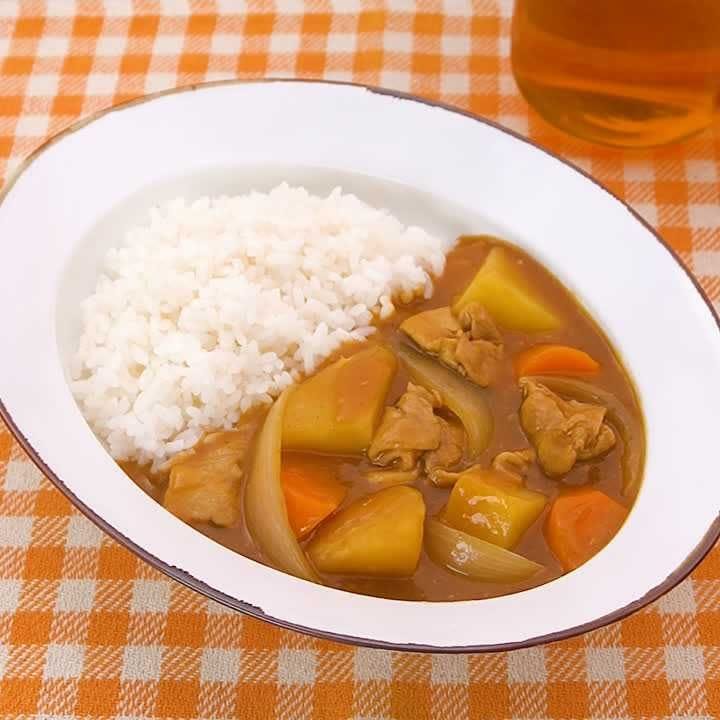 さっぱり食べやすい！ロース肉の豚しゃぶカレー