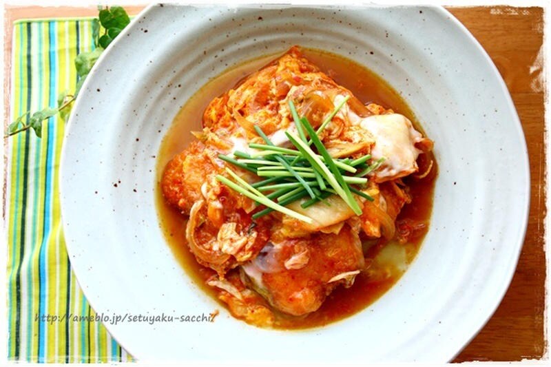 ご飯がすすむ！がっつり食べたい「チキンカツ丼」