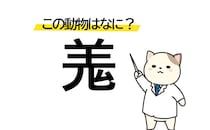 可愛いけど大迷惑…「羗」この漢字の動物は何？
