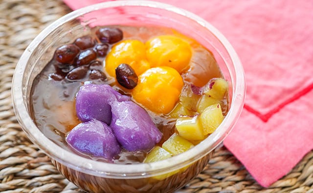 モチプチがいっぱい!セブンで芋圓が発売された!