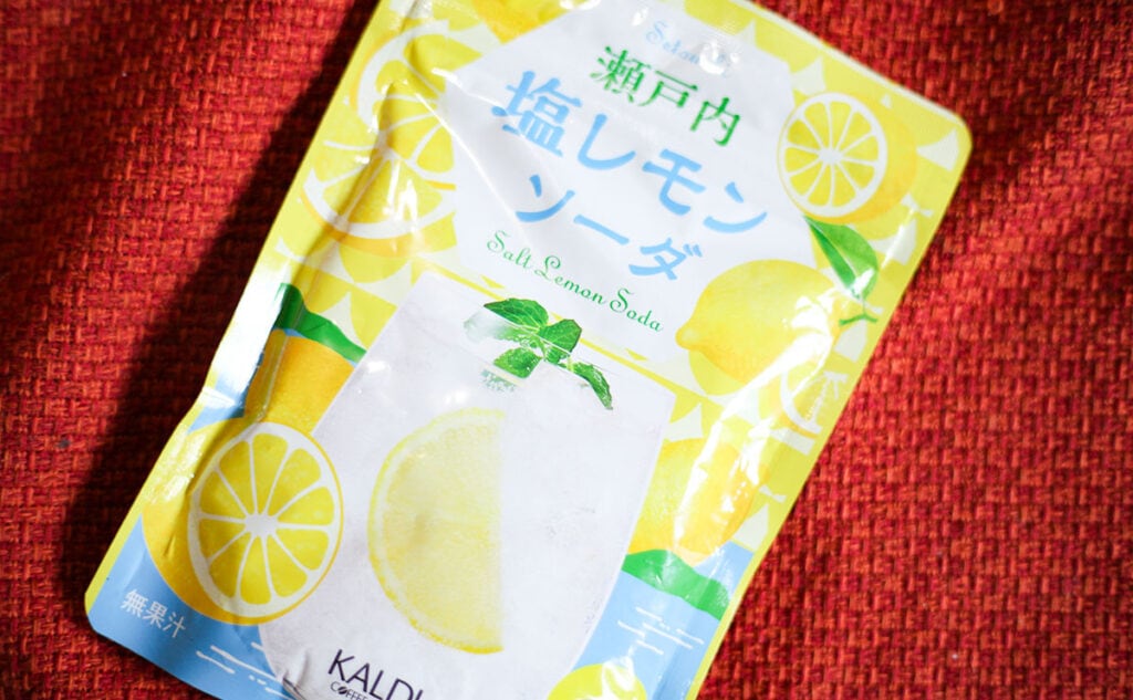 夏が来ると買っちゃう!カルディの「塩レモンソーダ」が好きすぎる!