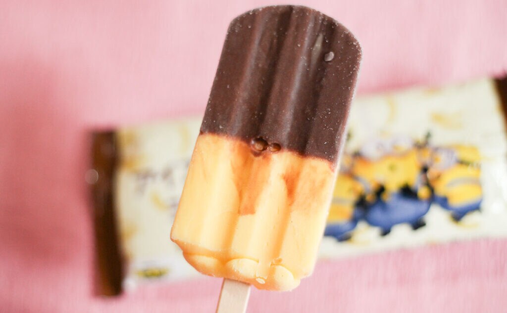 ミニオンコラボ!大好物のバナナがアイスに!?