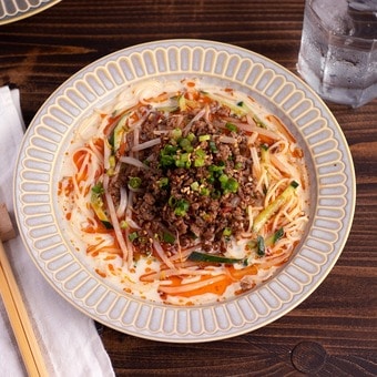 【働楽おうちごはん】食欲低下の救世レシピ！ピリ辛がおいしい「坦々もやし素麺」