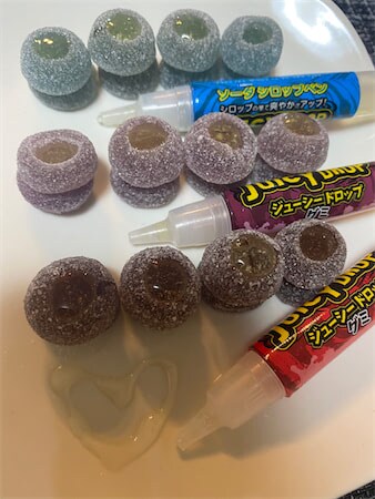 入手困難の「ジューシードロップグミ」食べてみた♪3種のグミに甘酸っぱいシロップを“ベストバランス”で注入せよ！