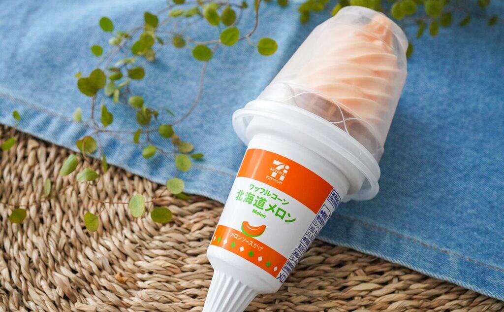 北海道産赤肉メロン100%！セブンの新作アイスが贅沢すぎる