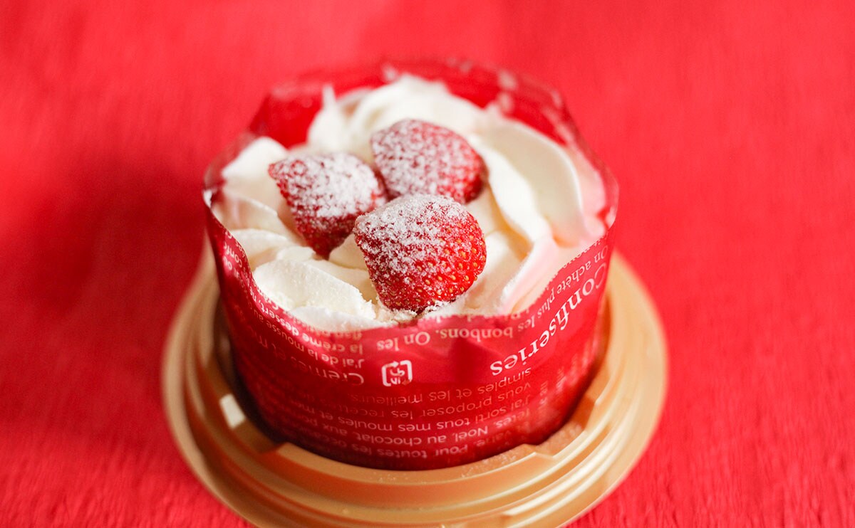 3号サイズもペロリ！ローソン「苺のケーキ」は高いけどおすすめ！