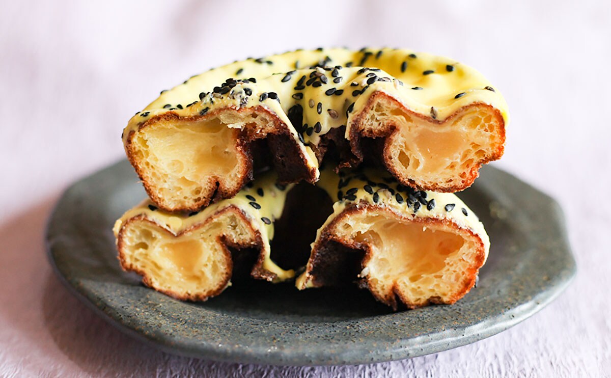 早くも秋スイーツ!しかも2種ドーナツのハイブリッド!?