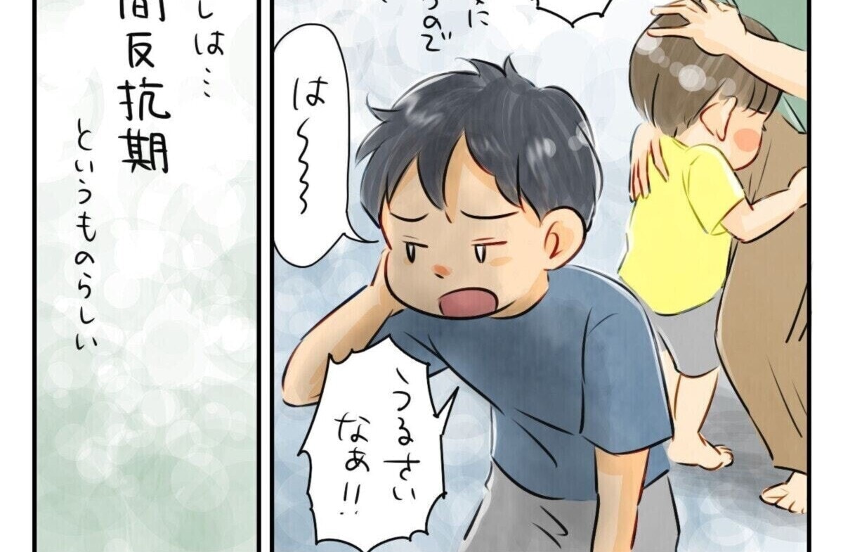 まるで母の自由研究「中間反抗期」の原因を考えた漫画に納得