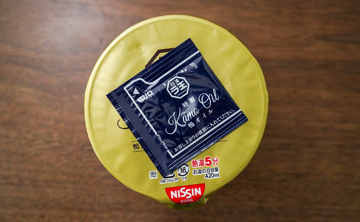 「日清ラ王 Kamo Dashi中華そば」