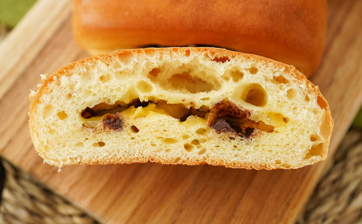 セブンプレミアムの「7P ペピット 4個入」の断面